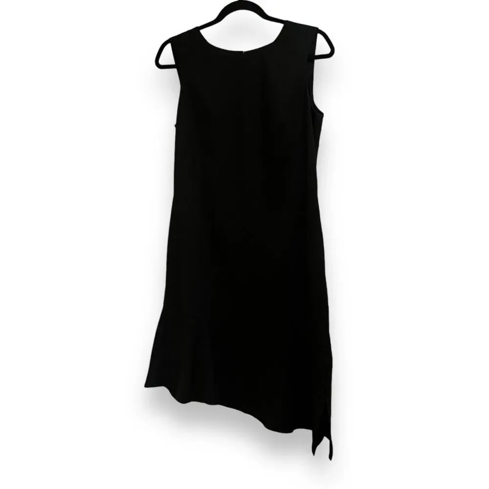 White House Black Market sleeveless Little Black Dress NEW - Picture 2 of 11